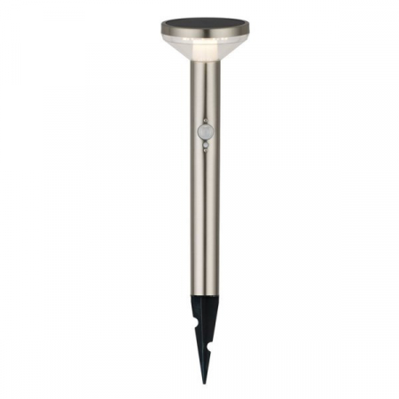 Lampi led gradina - Proiector led de gazon, tip tepusa, cu senzor miscare PIR, 2W, alb cald, Optonica 9332