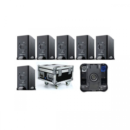 displayuri led - Proiector led de scena, RGB+WA, cu control WIFI, 40W, Optonica 935