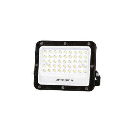 Iluminat led - Proiector led exterior, corp negru, 30W, alb rece, Optonica 15880