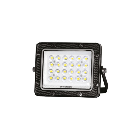 Iluminat led - Proiector led exterior, corp negru, 20W, alb rece,, Optonica 15877