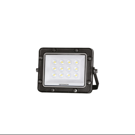 Iluminat led - Proiector led exterior, corp negru, 10W, alb rece, Optonica 15874