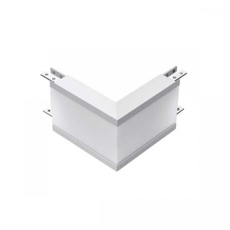 Lampi led liniare - Proiector led, incastrat, in forma de L, in 2 planuri, de exterior, corp alb, 8W, alb neutru, Optonica 5033