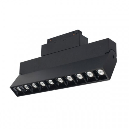Corpuri led cu sina magnetica - Proiector led pe sina magnetica, 10 spoturi, orientabil, 48Vdc, Optonica 5399