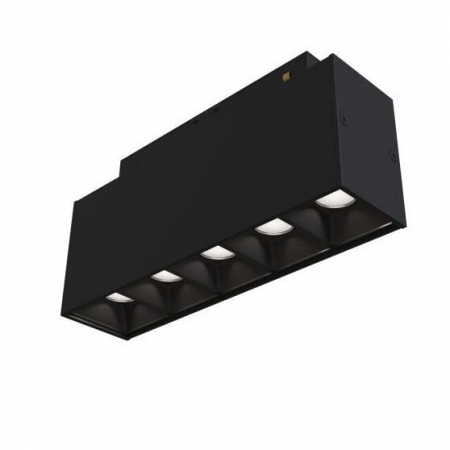 Corpuri led cu sina magnetica - Proiector led pe sina magnetica, M35, 5 spoturi, 48Vdc, Optonica 5393