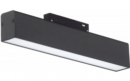 Corpuri led cu sina magnetica - Proiector led pe sina magnetica dimabil, M35, tip liniar, 12W, negru, 48Vdc, Optonica 5274