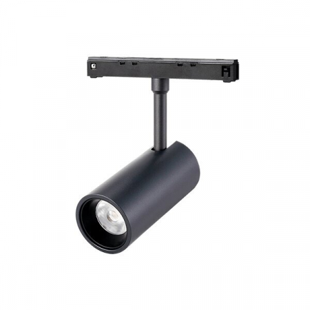 Corpuri led cu sina magnetica - Proiector led pe sina magnetica, M15, negru, 48Vdc, Optonica 5221