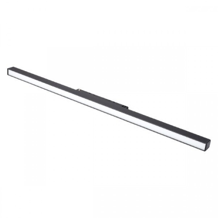 Corpuri led cu sina magnetica - Proiector led pe sina magnetica, M15, tip liniar, 20W, negru, 48Vdc, Optonica 5227