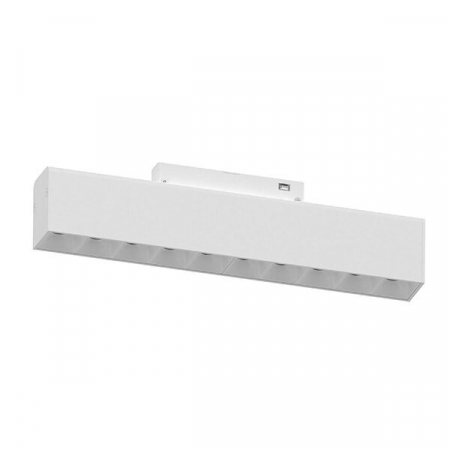 Corpuri led cu sina magnetica - Proiector led pe sina magnetica, M35, tip liniar cu spoturi, 20W, alb, 48Vdc, Optonica 5270
