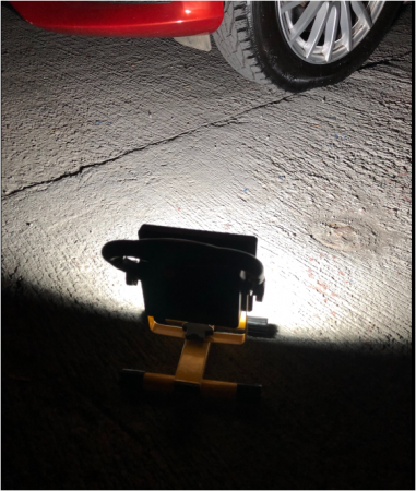 Proiector led exterior, reincarcabil, cu acumulatori, 1200lm, IP44, 20W, alb rece, Optonica 5402 [1]