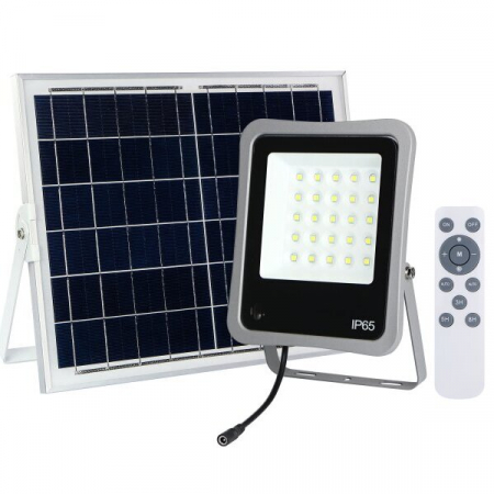 proiectoare led de exterior - Proiector led solar cu telecomanda, Optonica 5457