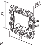 Rama de fixare 2 Module NM20 [1]
