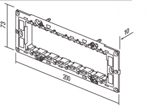 Rama de fixare 7 Module NM70 [1]