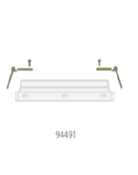 accesorii si pictograme - Rama instalare incastrata lampa urgenta VELLA Intelight 94491    