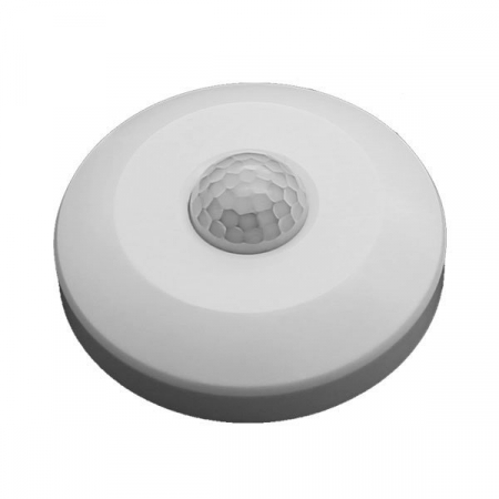Senzori led - Senzor miscare PIR, V3, aplicat, interior, unghi 360°, IP20, alb, Optonica 7311
