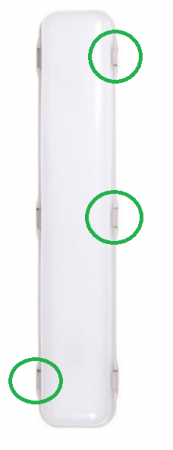 Iluminat led - EOL Set de 10 clipsuri inox, Intelight 93232