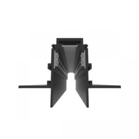 Corpuri led cu sina magnetica - Sina magnetica incastratata R20, neagra, Optonica 5451