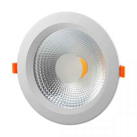 Plafoniere led COB - Spot led COB, incastrat, unghi 145°, 15W, alb neutru, Optonica 3271