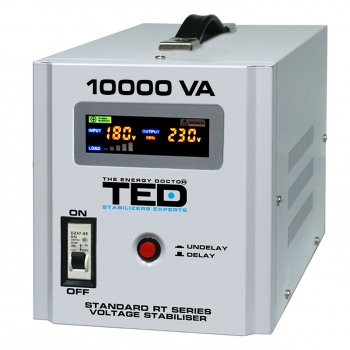 Stabilizatoare monofazice - Stabilizator automat de tensiune cu releu 10000VA