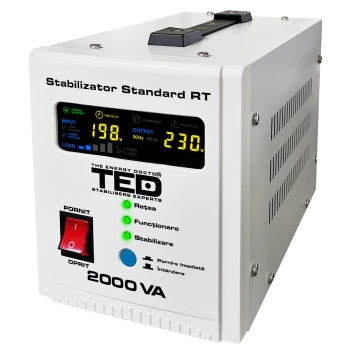 Stabilizatoare monofazice - Stabilizator automat de tensiune cu releu 2000VA