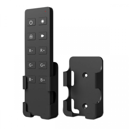 dimmere led si controllere - Suport de perete negru pentru telecomanda, Optonica 6346