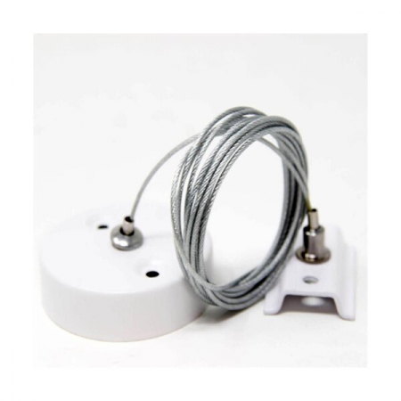 Corpuri led cu sina - Suport fixare pentru sina led cu 4 conductoare, corp alb, Optonica 5049