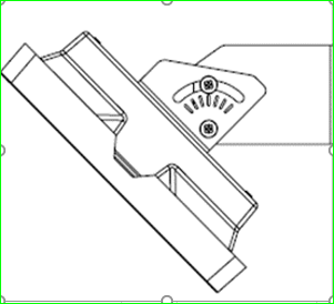 de siguranta - Suport fixare tavan perete reglabil de la 0-90 grade,  pentru lampa urgenta VELLA sau Orion Intelight 93605