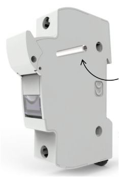 sisteme montaj fotovoltaice - Suport sigurante 10,3x38mm portfuzibil 690VDC 32A
