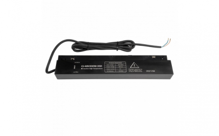 Corpuri led cu sina magnetica - Sursa alimentare pentru sina magnetica lățimea M35, 48V. 200W, Optonica 5427