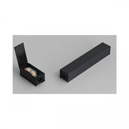 Corpuri led cu sina magnetica - Sursa alimentare pentru sina magnetica, slim, neagra, 48Vdc, Optonica 5488