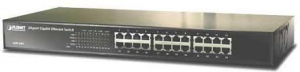 IT & retelistica - Switch PLANET GSW-2401 Gigabit Ethernet 24-Port 10/100/1000Mbps 19" Rack Mountable Unmanaged