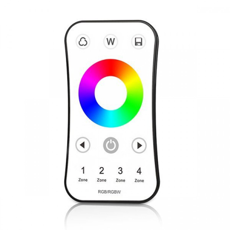 dimmere led si controllere - Telecomanda RF pentru dimarea RGB/RGBW pe 4 zone, 2.4G, R8, Optonica 6344