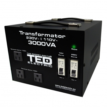Transformator coborator - Transformator coborator 230V-110V, 3000VA