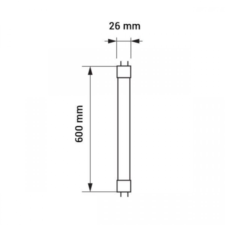 Tub led T8 profesional, Optonica 5624-M [1]