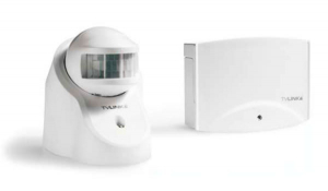 Produse vechi EOL - TVLKIT-F200 - Kit preprogramat pentru controlul radio a 2 consumatori cu detector de miscare.