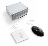 Produse vechi EOL - TVLKIT-F411 - Kit preprogramat pentru controlul radio a 4 consumatori exteriori