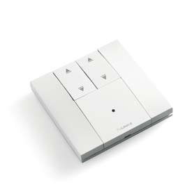 Produse vechi EOL - TVTXC868A04 - Transmitator de perete, 4 canale, alb