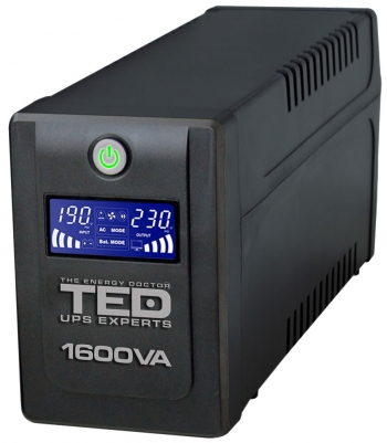 UPS-uri monofazice - UPS interactiv line cu LCD, 1600VA