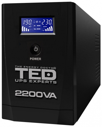 UPS-uri monofazice - UPS interactiv line cu LCD, 2200VA