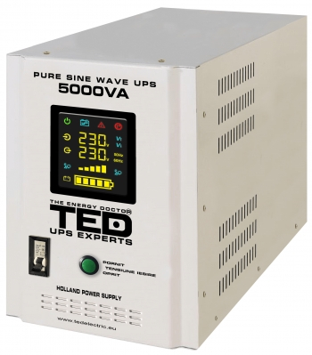 UPS-uri monofazice - UPS / Inverter pentru centrala gaze, 5000VA, (fara acumualatori)