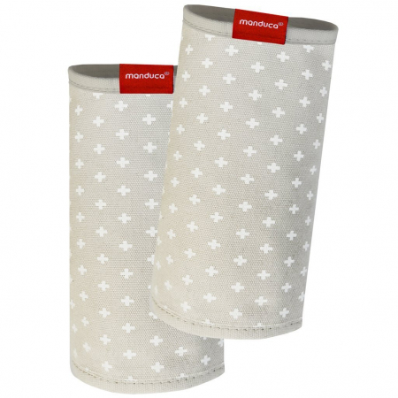 Manduca - Protecții bretele, bumbac organic 100%, prindere cu arici. [1]