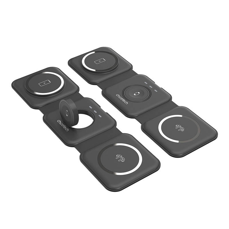 Incarcator prin inductie Choetech T588-F 3in1 magnetic inductive charger 15W [10]