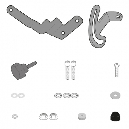 BMW - Kit fixare parbriz BMW R 1250 GS Adventure (19 - 24) R 1250 GS (19 - 23)