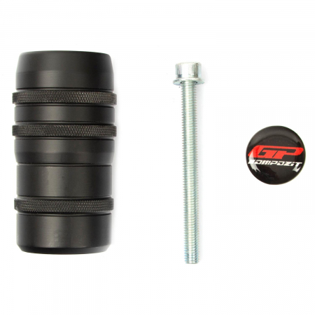 Exhaust Frame Slider - HONDA XL750L Transalp