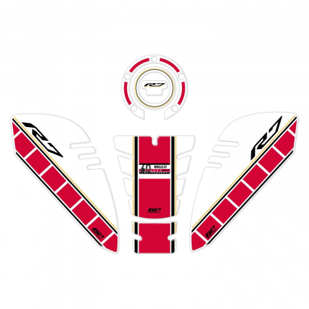 Tank Pads - YAMAHA YZF-R7