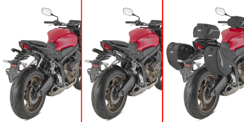 CBR 650 R (21 - 23) - Suport genti laterale din material textil HONDA CB 650 R (21-26) - CBR 650 R (21 - 23)