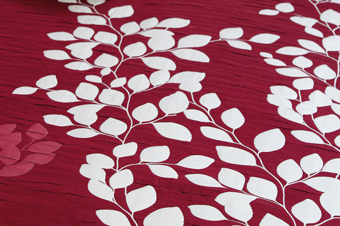 Cuvertura premium GEISHA rosu gri, dimensiune 250 cm x 270 cm [5]