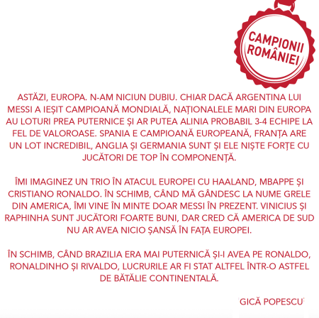 Gică Popescu - Căpitanul [7]