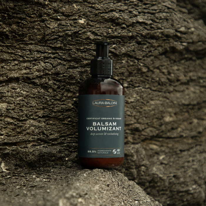 Balsam volumizant DEEP SECRETS, 99.5% ingrediente naturale, ORGANIC & VEGAN, Laura Baldini, 200 ml [2]