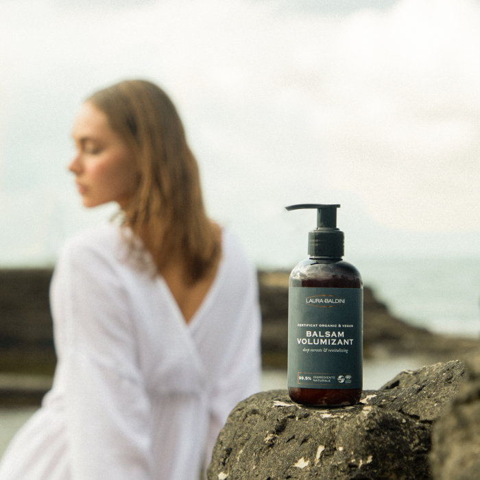 Balsam volumizant DEEP SECRETS, 99.5% ingrediente naturale, ORGANIC & VEGAN, Laura Baldini, 200 ml [5]