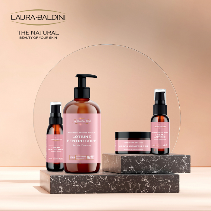 Crema nutritiva pentru maini DOLCE VITA, 100% ingrediente naturale, ORGANIC & VEGAN, Laura Baldini, 50 ml [8]